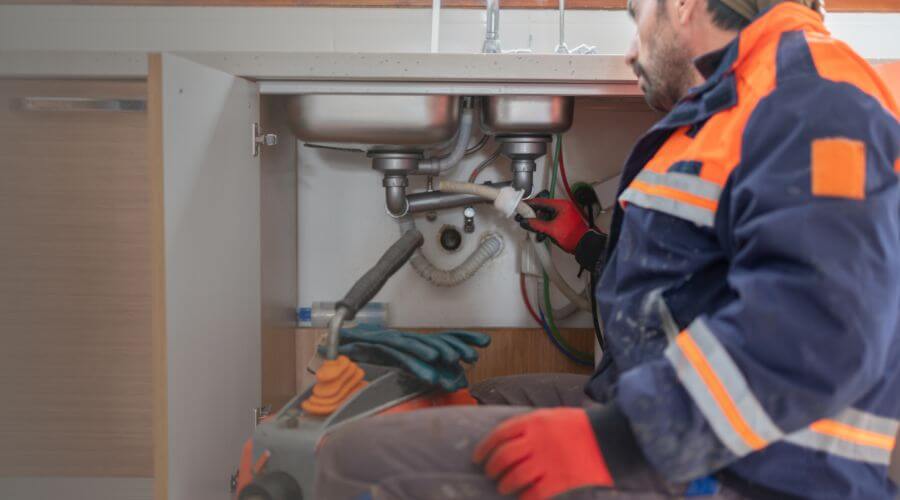 Residential Slab Leak Plumbing in Adkins, TX